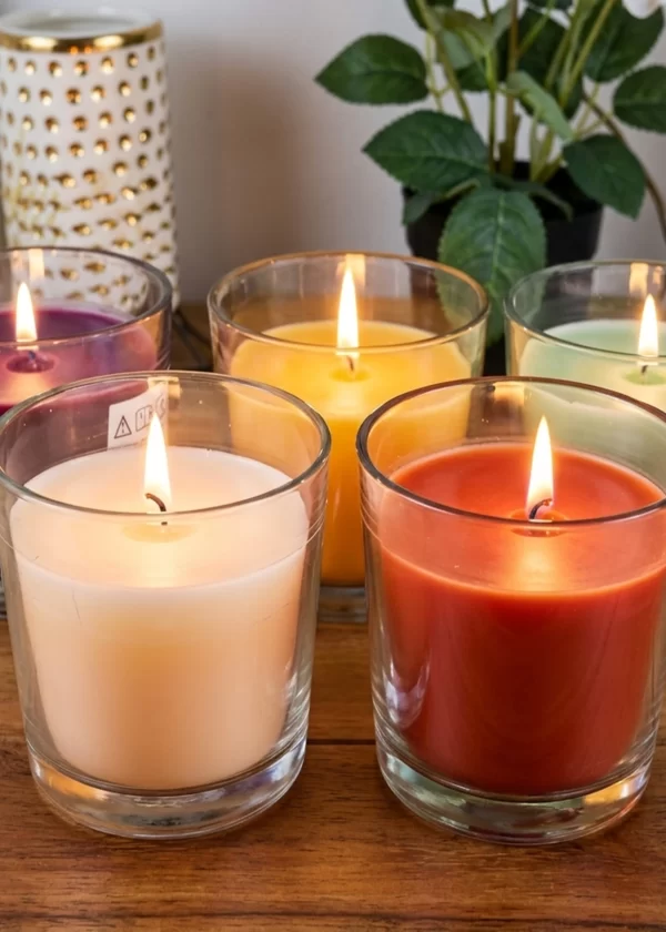 Scented Soy Wax Votive Candle I - Pack of 3