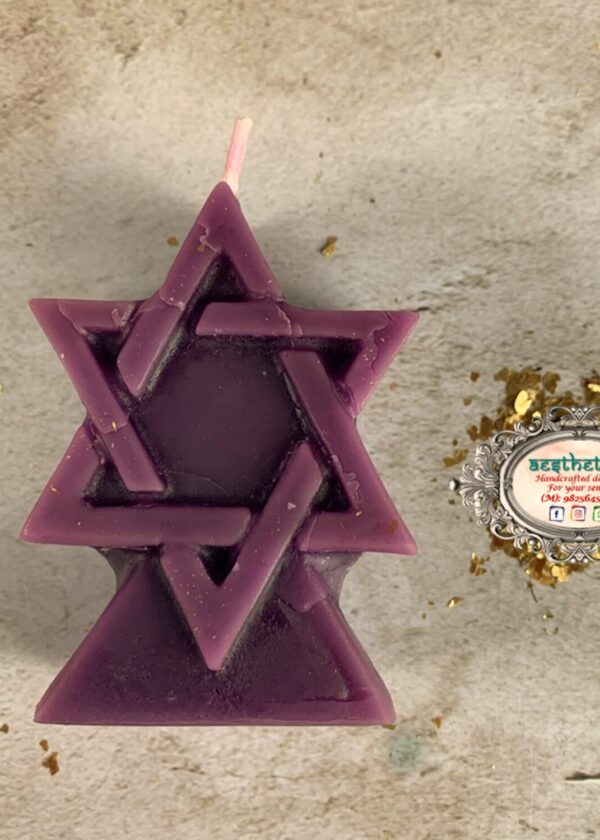 Aesthetics Star of David Candle 1.jpg