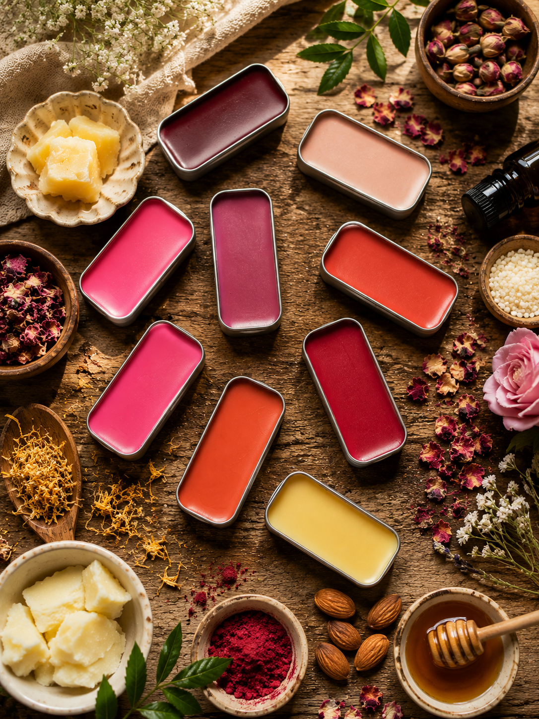 Lip Balm Organic Tinted Lip Balm