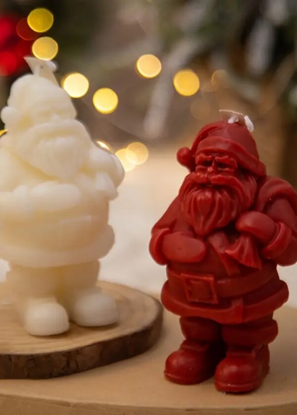 Aesthetics Santa Claus Candle