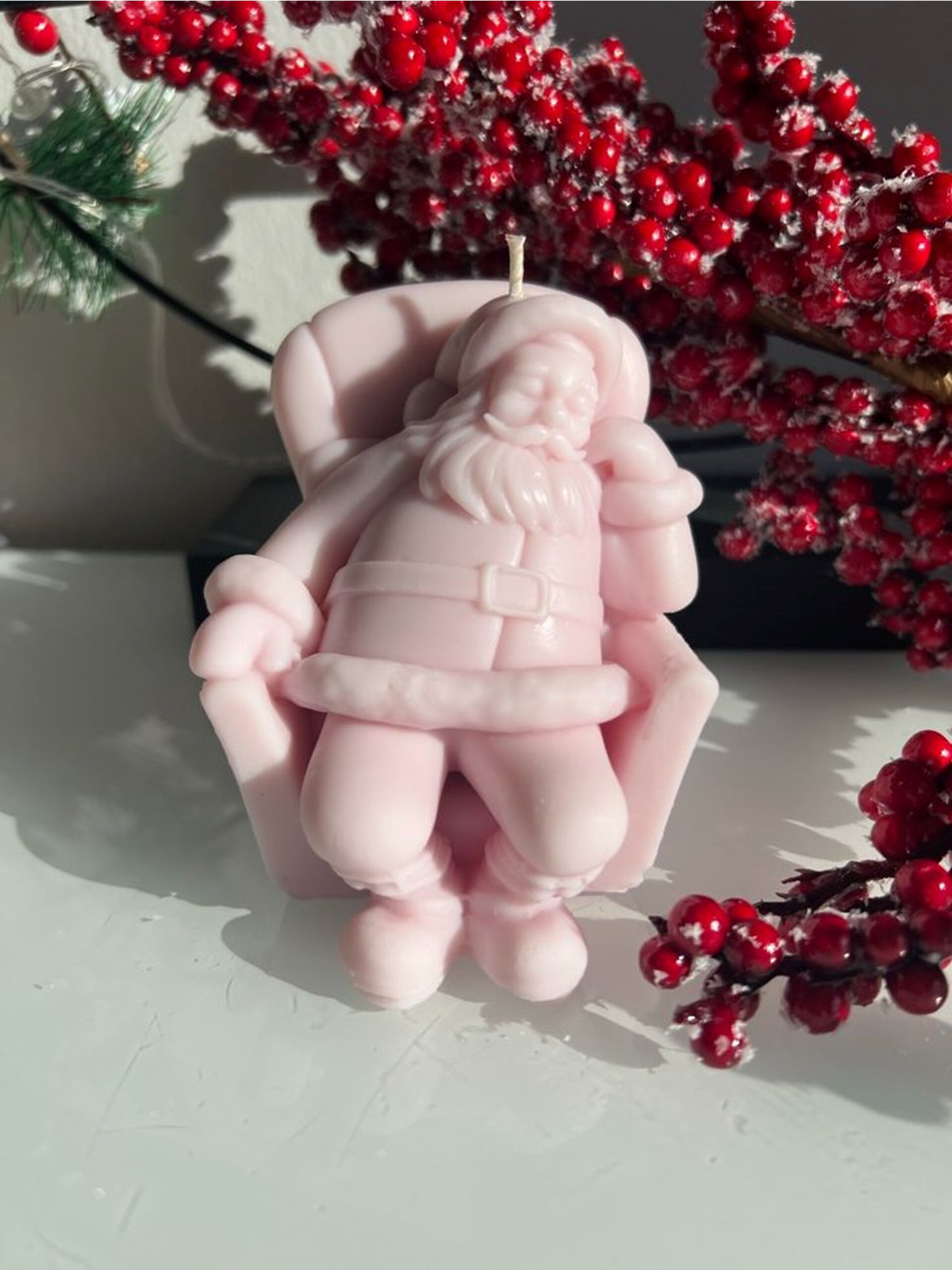 Special Candle 18 scaled Aesthetics Sitting Santa Candle