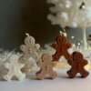 Special Candle 25 Aesthetics Delight Ginger Bread Candle - Set of 2