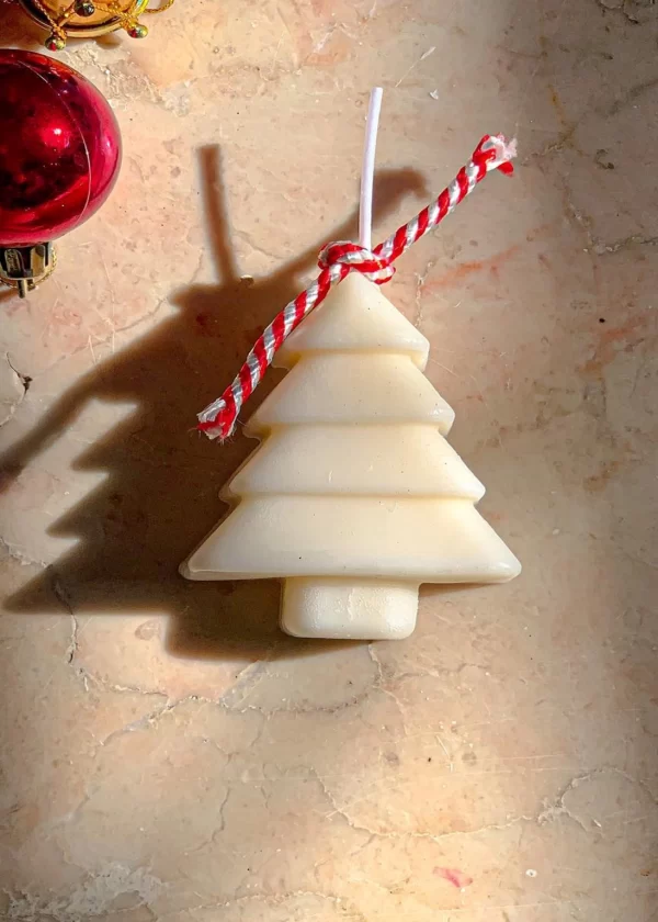 Aesthetics Small Christmas Tree Candle - Set of 2