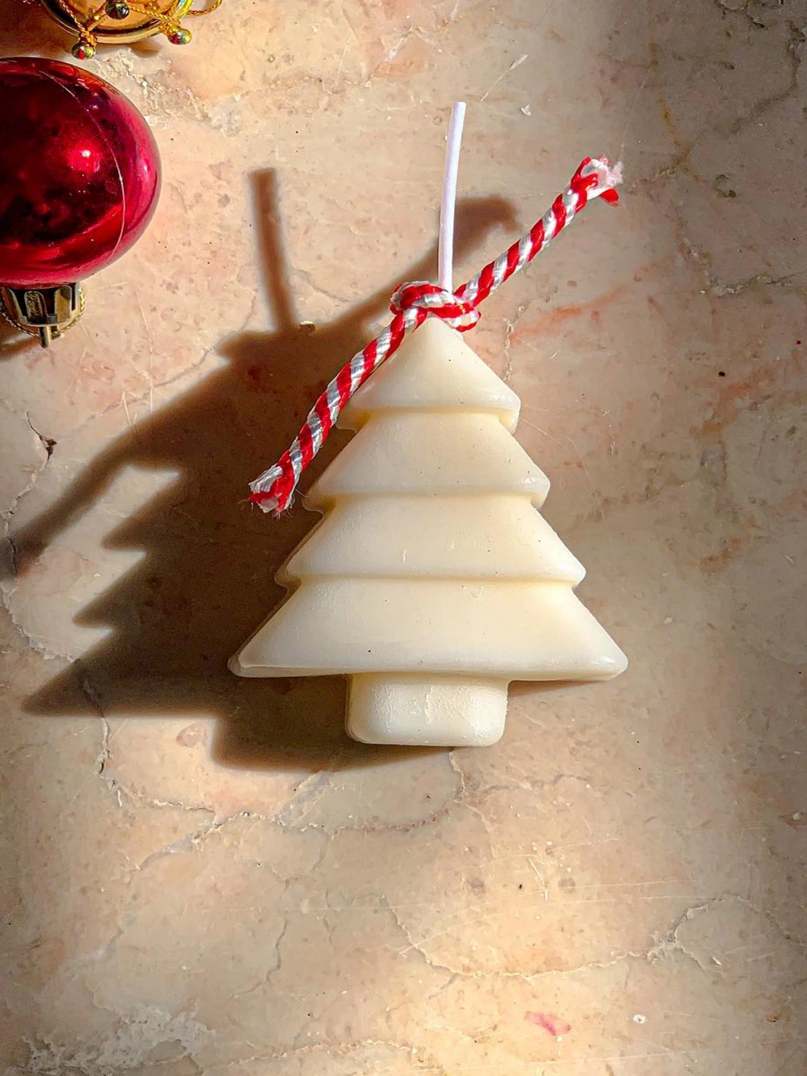 Christmas Tree Small 1 Aesthetics Small Christmas Tree Candle - Set of 2