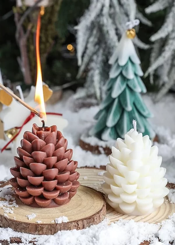 Pine Candle 2 Candles