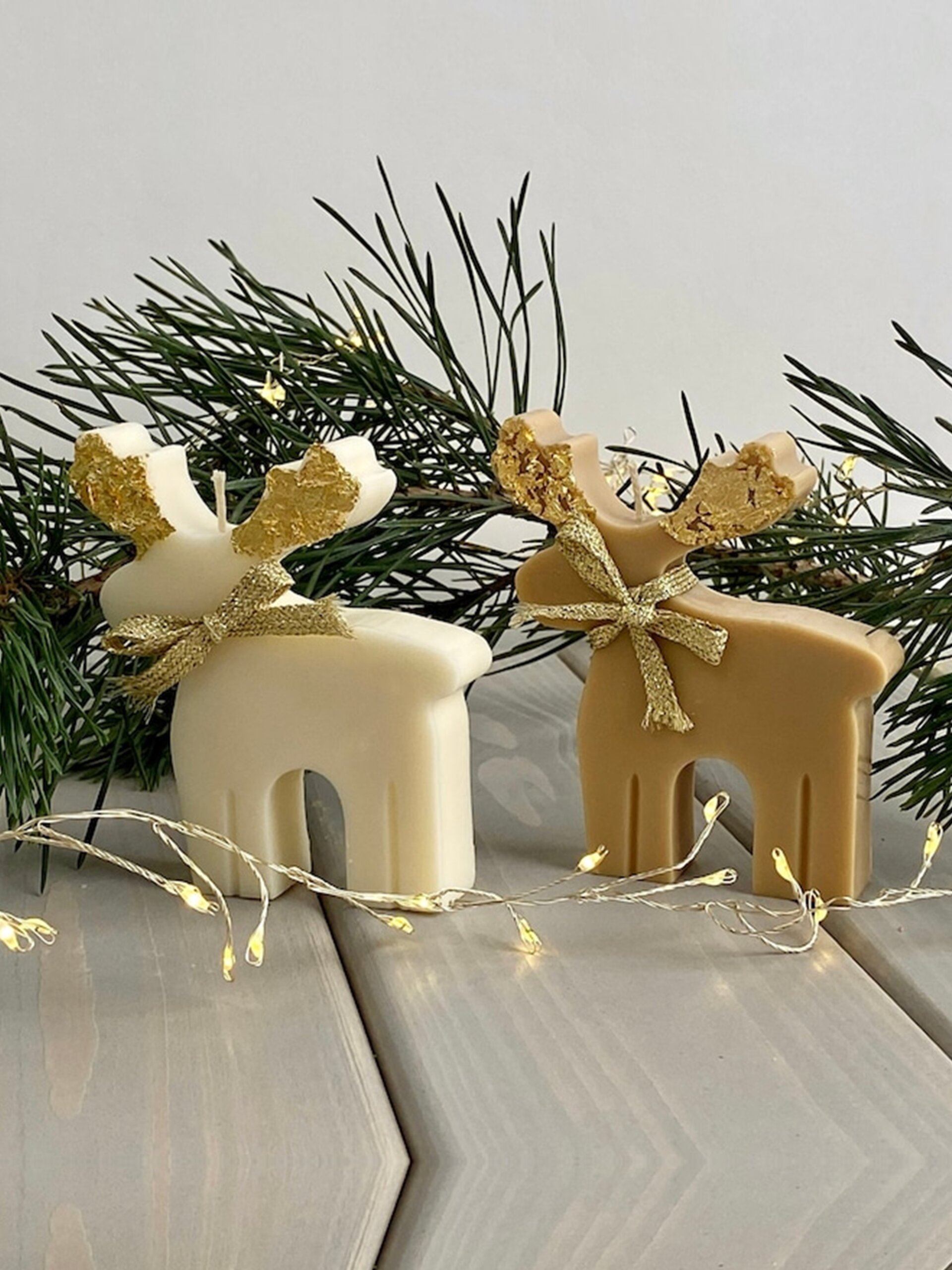 Special Candle 39 scaled Aesthetics Reindeer Candle - Set of 2