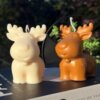 Special Candle 43 Aesthetics 3d Reindeer Candle - Set of 2
