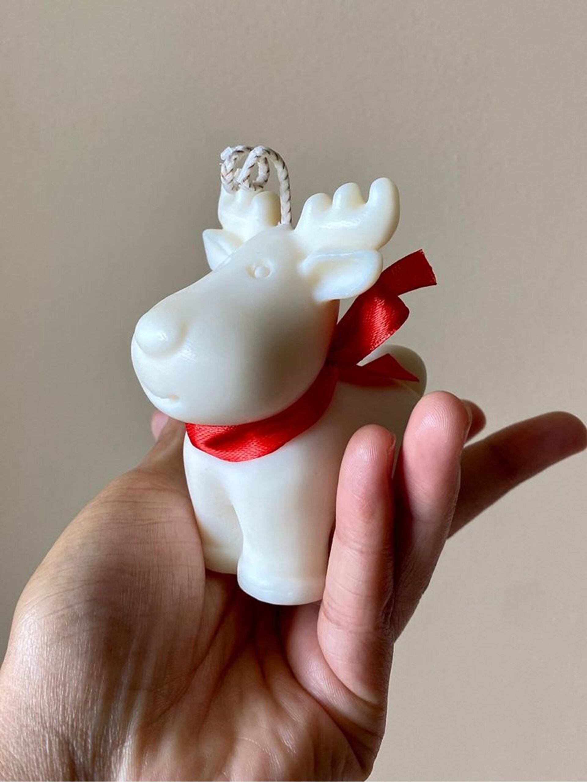 Special Candle 44 scaled Aesthetics 3d Reindeer Candle - Set of 2