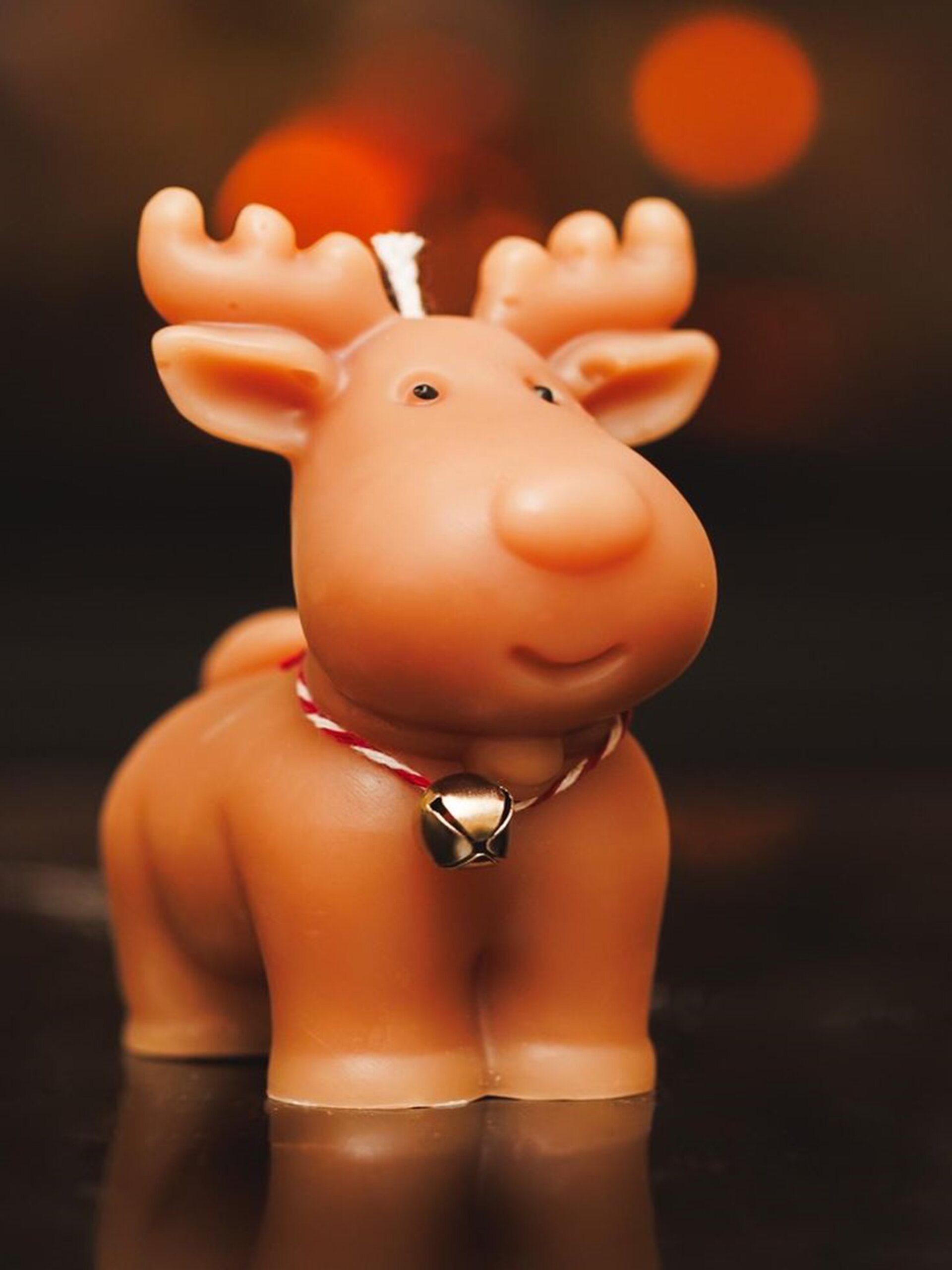 Special Candle 45 scaled Aesthetics 3d Reindeer Candle - Set of 2