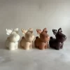 Special Candle 46 Aesthetics 3d Reindeer Candle - Set of 2