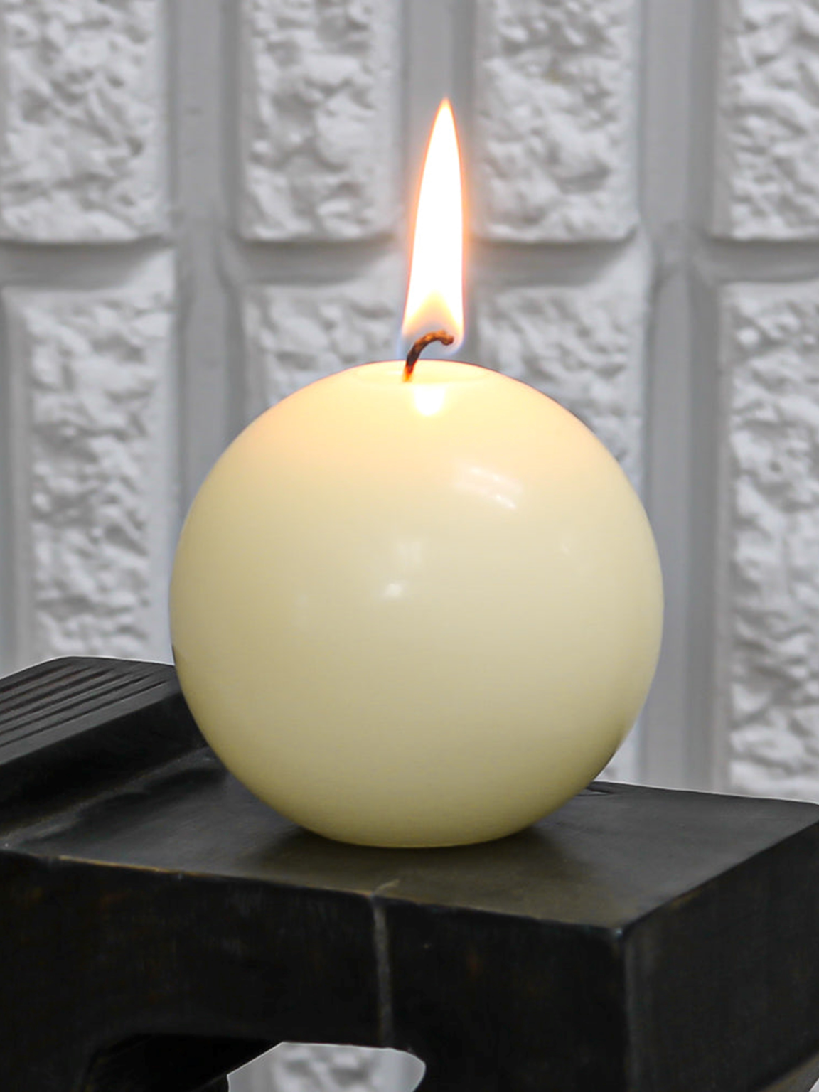 Special Candle 50 Sphere shaped, scented soy wax candle - Pack of 2