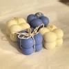 Special Candle (56) Special Candle 56 Small Bubble shaped, scented soy wax candle - Pack of 2