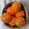 Special Candle 63 Aesthetics Ladoo Candles - Set of 6