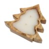 Special Candles Wooden Collection 8 Aesthetics Christmas Tree Wooden Dough Bowl Candle