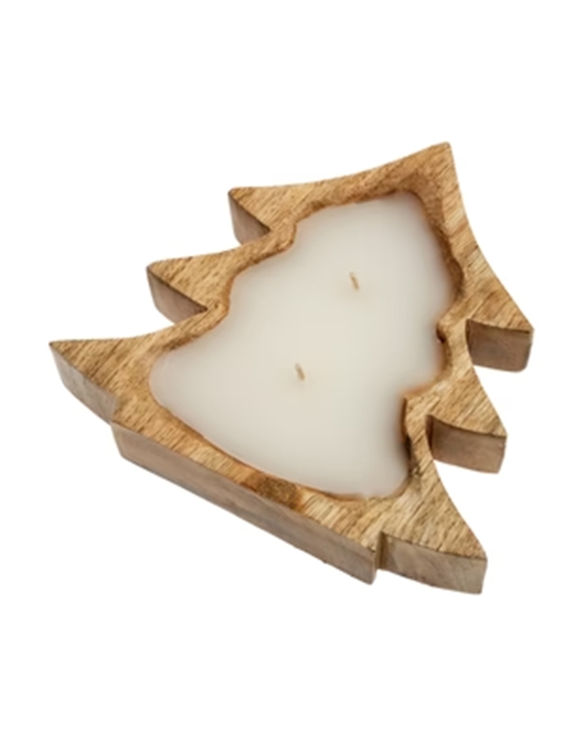 Special Candles Wooden Collection 8 Aesthetics Christmas Tree Wooden Dough Bowl Candle