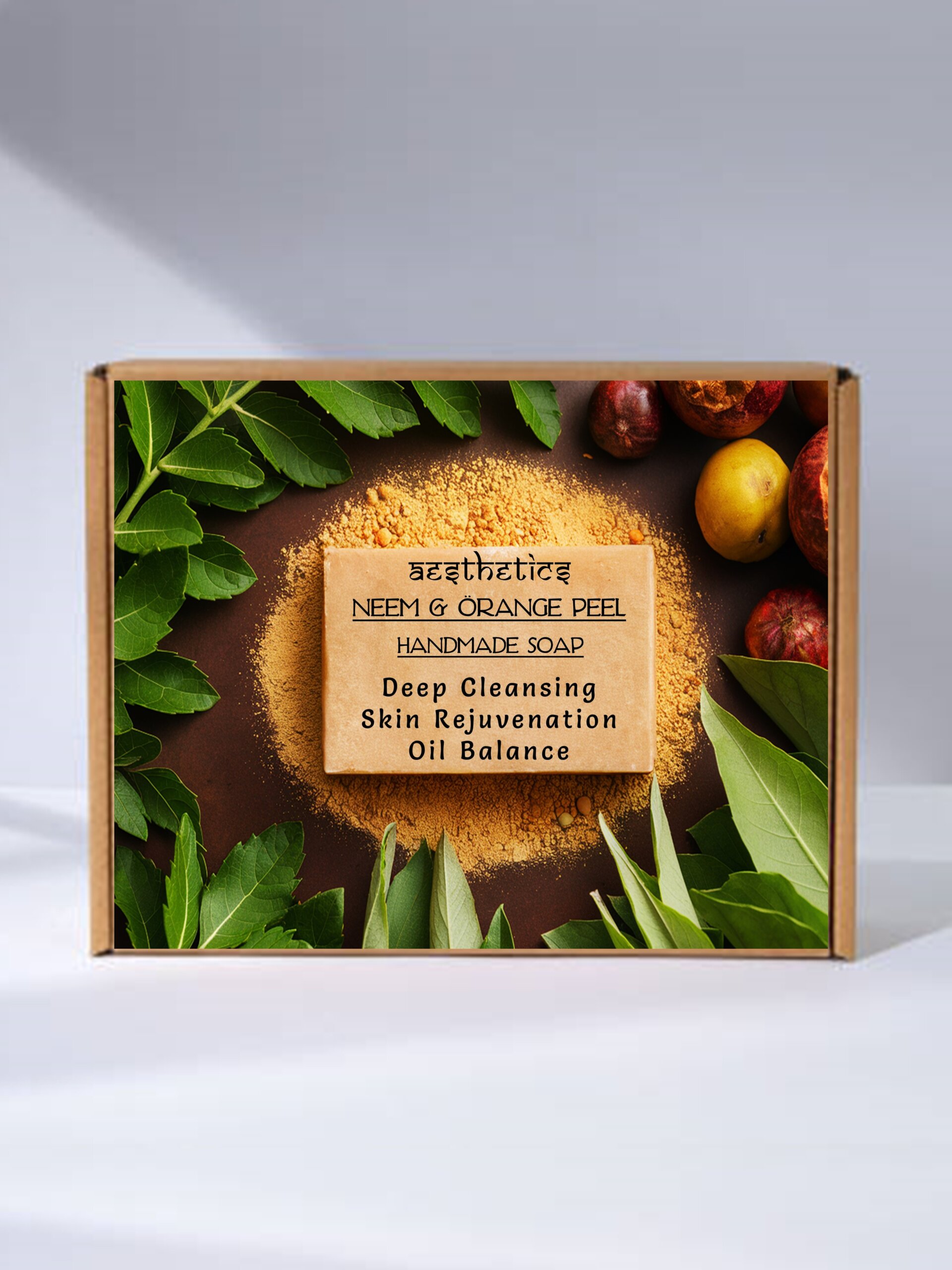 Handmade Soap 30 scaled Neem & Orange Handmade Beauty Soap