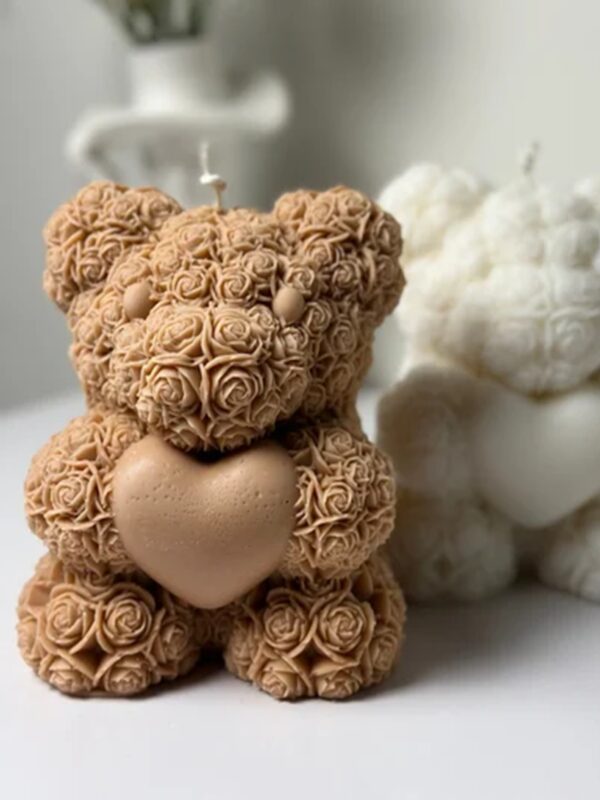 Slide3 scaled Aesthetics Rosy Teddy with heart Candle