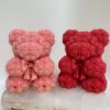 teddy Aesthetics Rosy Teddy with heart Candle