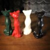 Healing Candle 1 Cat figurine Candle