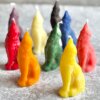 Healing Candle 5 Howling Wolf Figurine Candle
