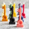 Healing Candle 9 Key shaped, scented soy wax healing candle