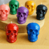SKULL 3 Skull Figurine Candle