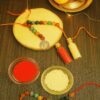 Slide6 Aesthetics 7 Chakra Lumba Rakhi - For Bhaiya & Bhabhi