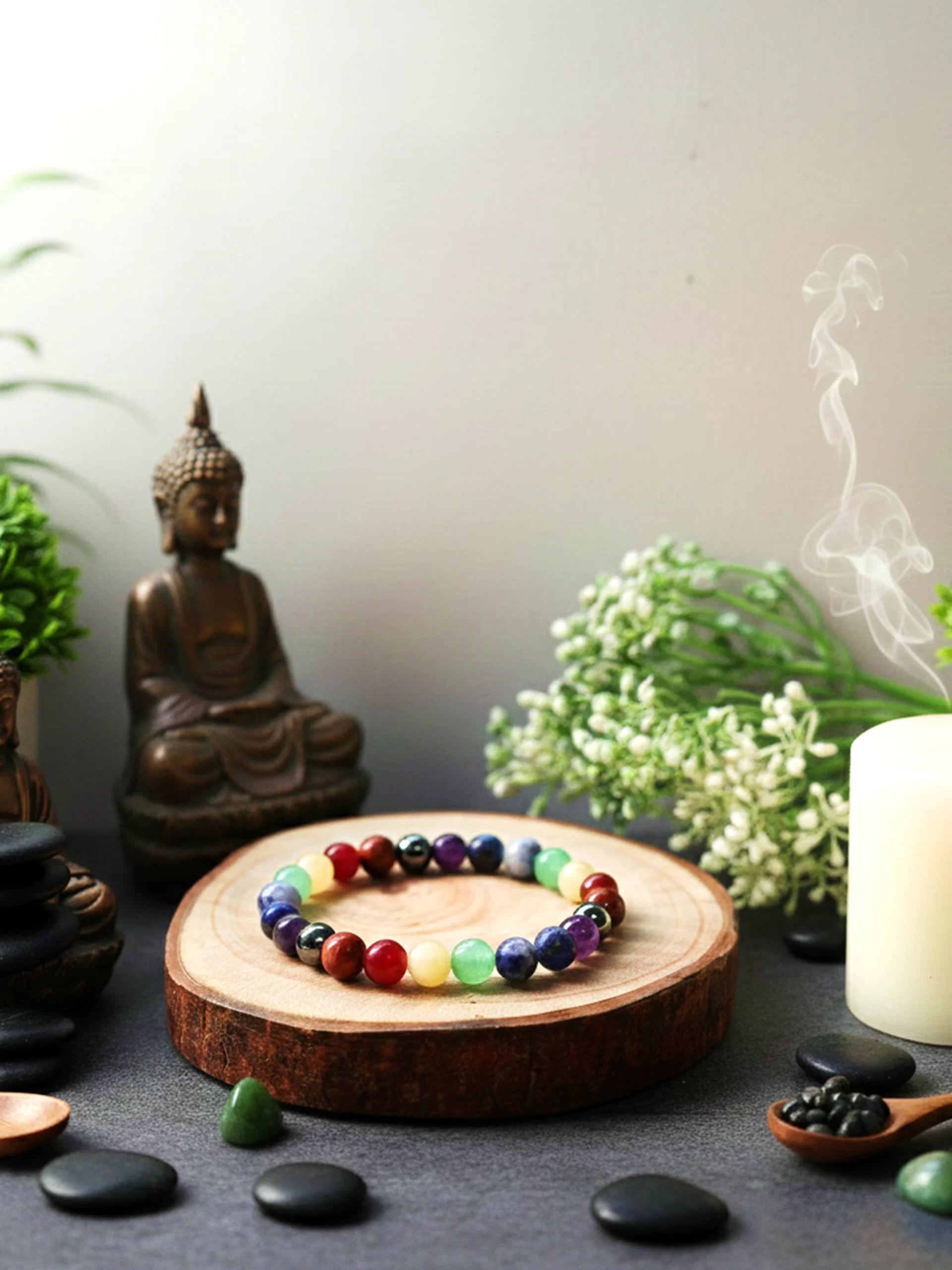 7 CHAKRA 7 Chakra Crystal Bracelet