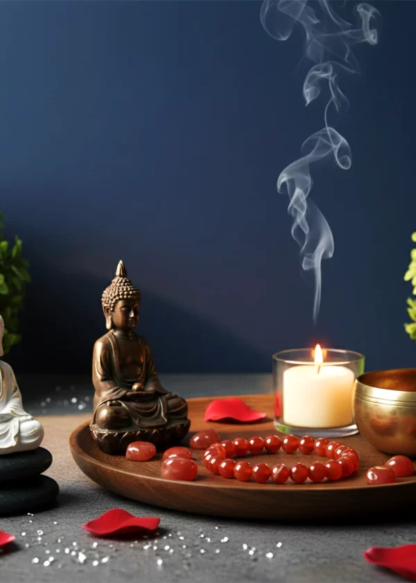 Red Carnelian Crystal Bracelet