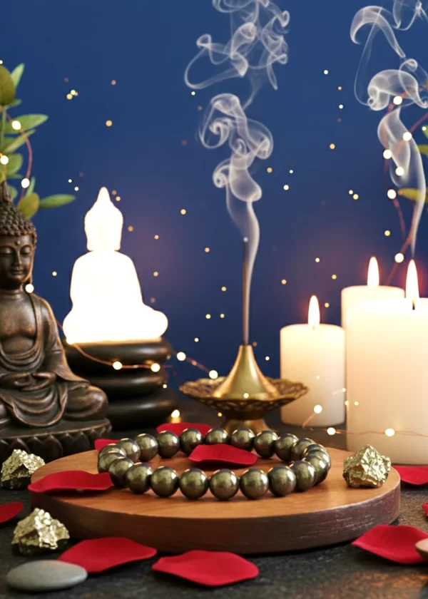 Pyrite Crystal Bracelet