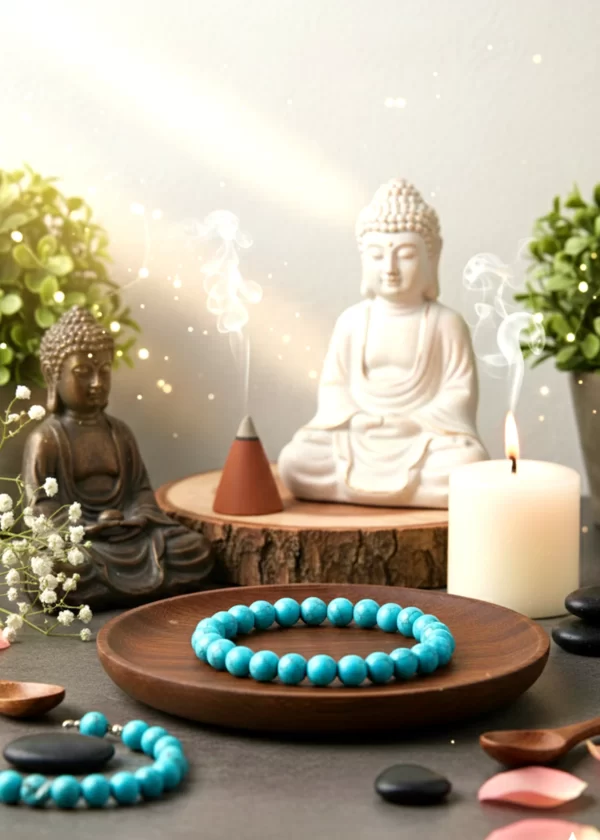 Turquoise Crystal Bracelet