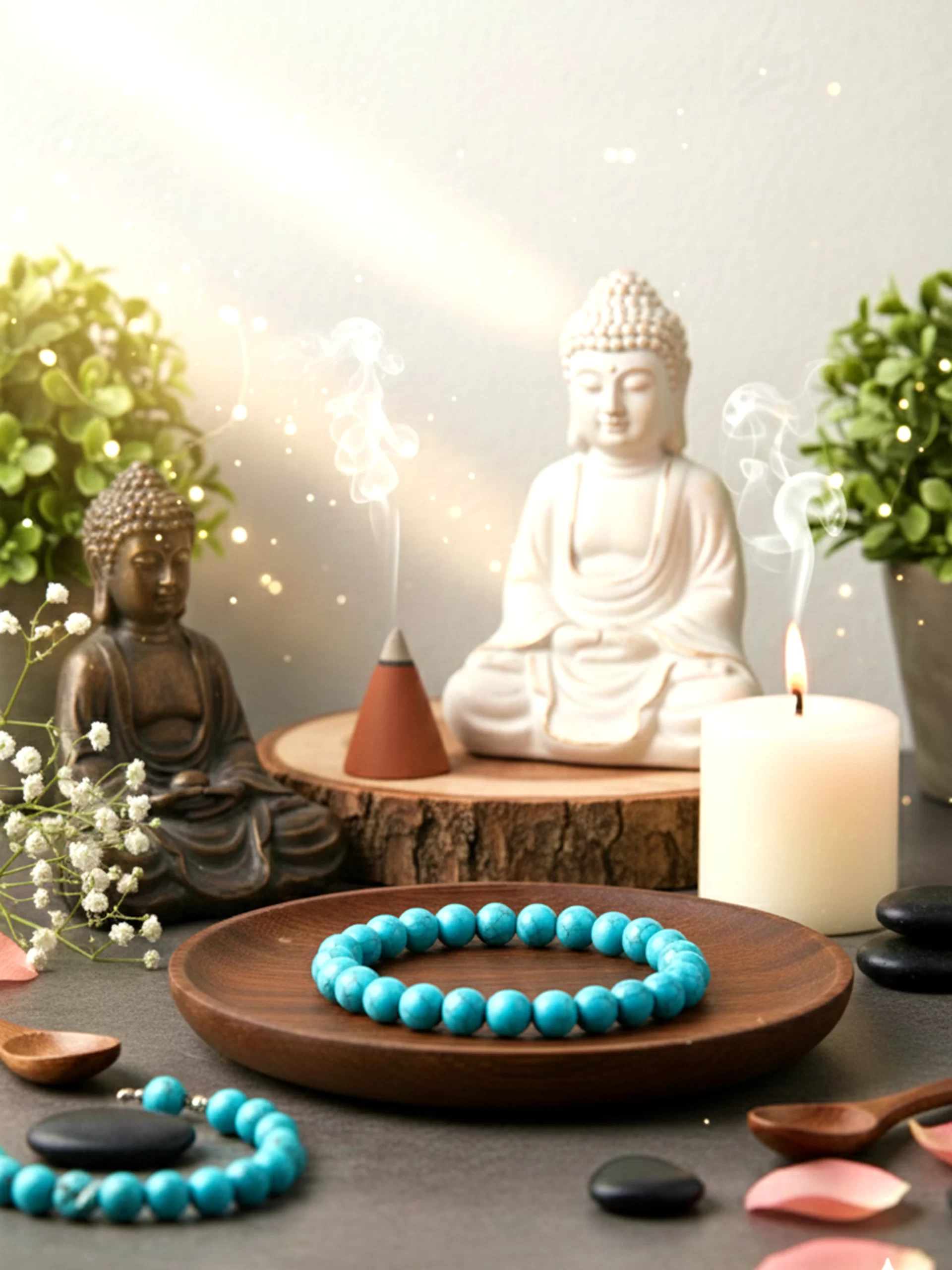 TURQUOISE Turquoise Crystal Bracelet