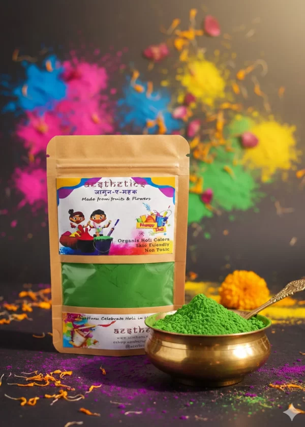 Organic Holi Color - Green