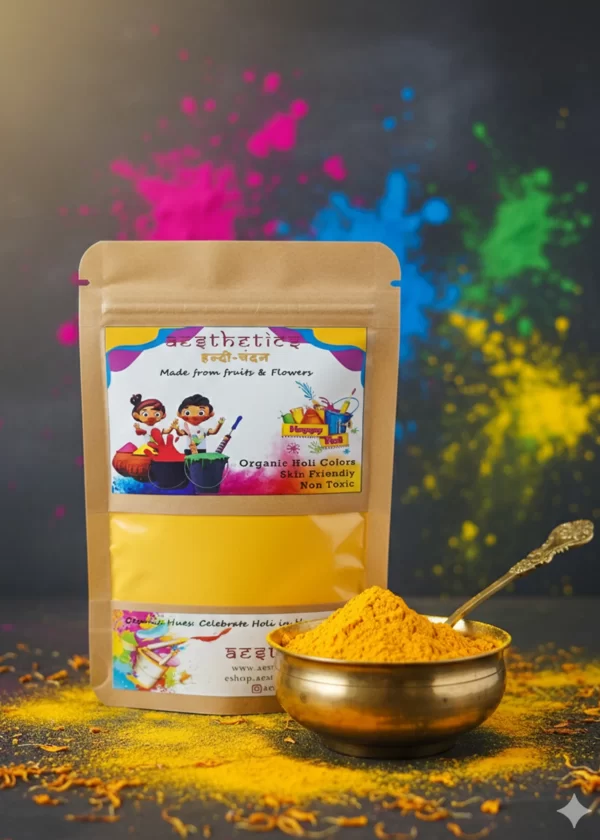 Organic Holi Color - yellow
