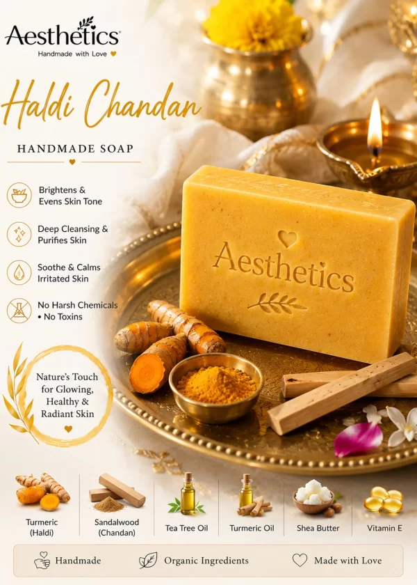 Haldi Chandan Handmade Beauty Soap