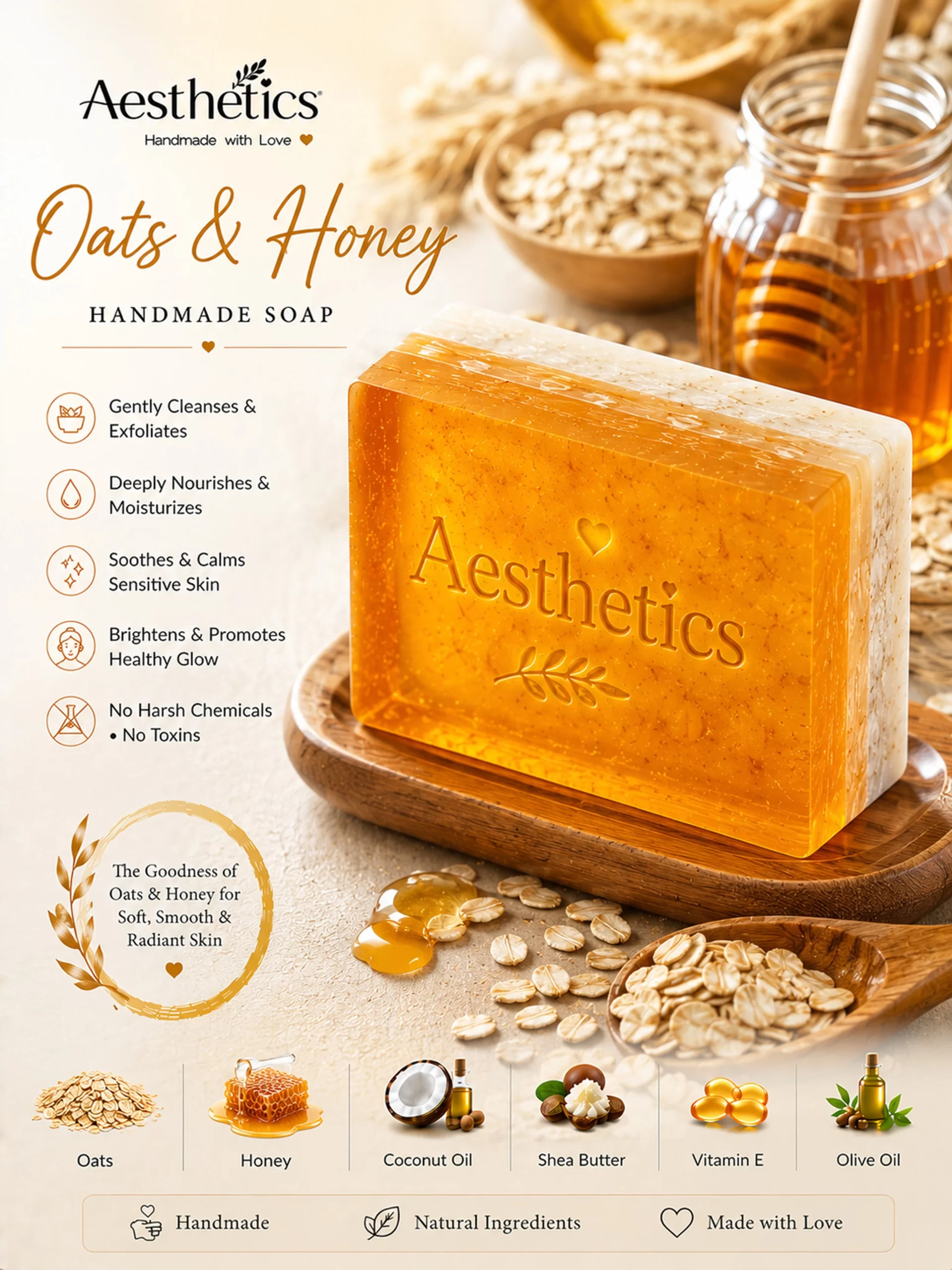 oats honey Oats & Honey Soap