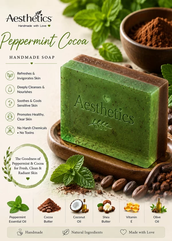 Peppermint Cocoa Soap