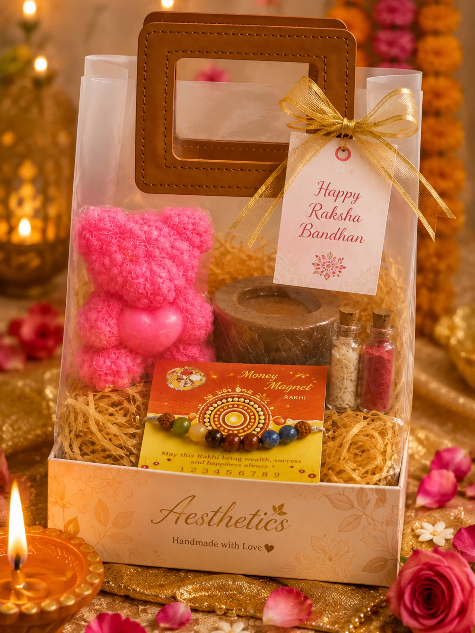 rakhi hamper 2 scaled Festive Love Rakhi Gift Hamper