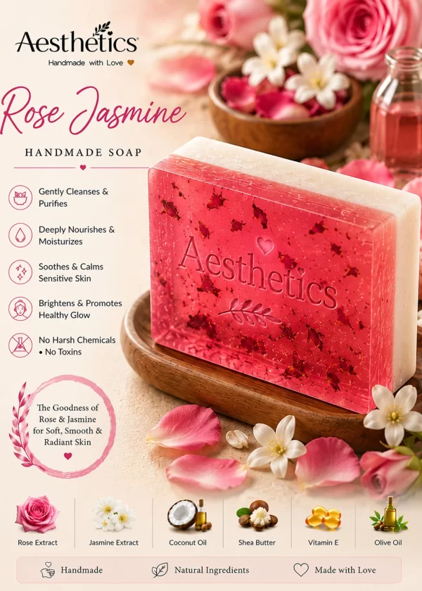 Rose Jasmine Soap