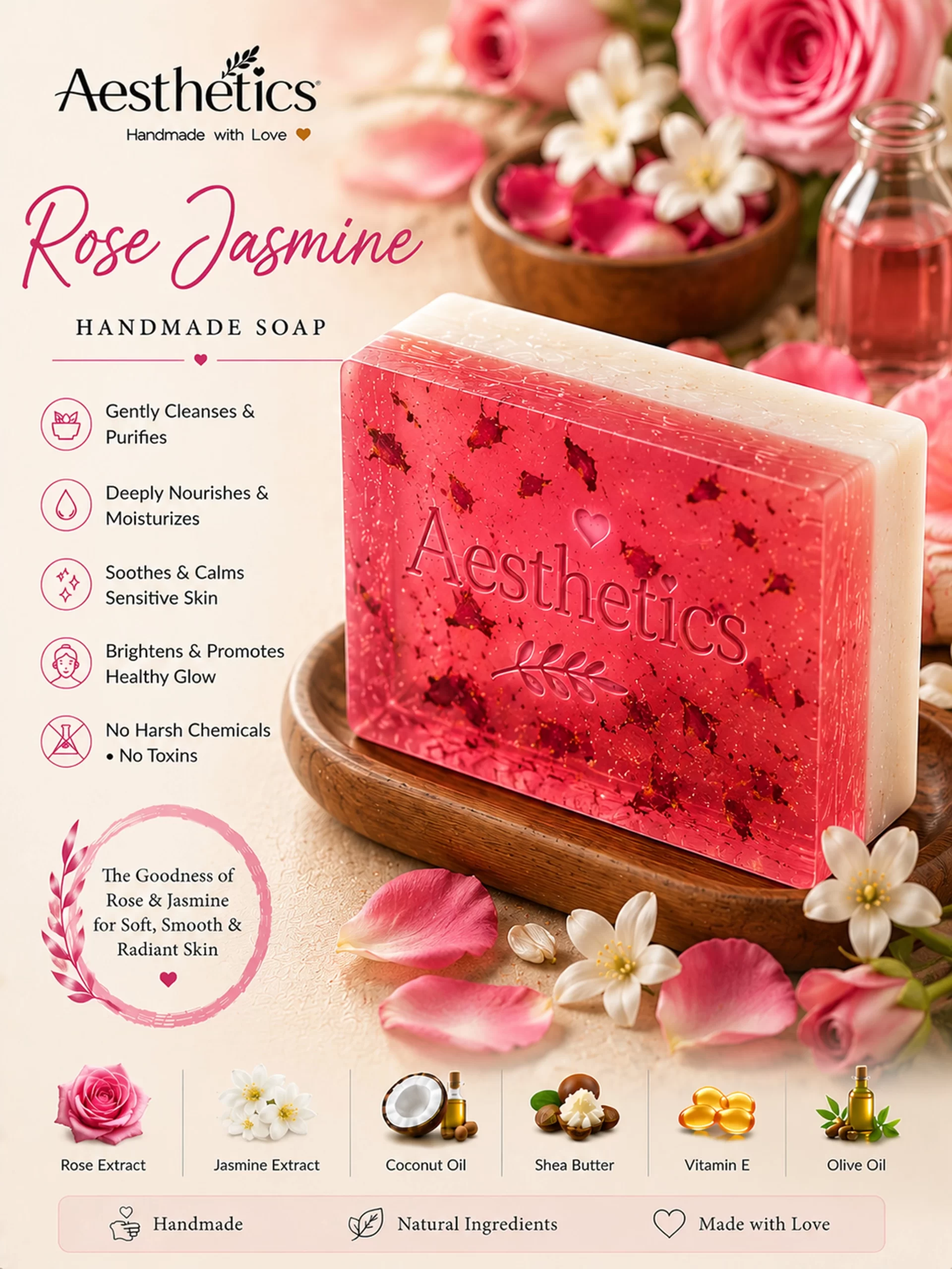 rose jasmine Rose Jasmine Soap