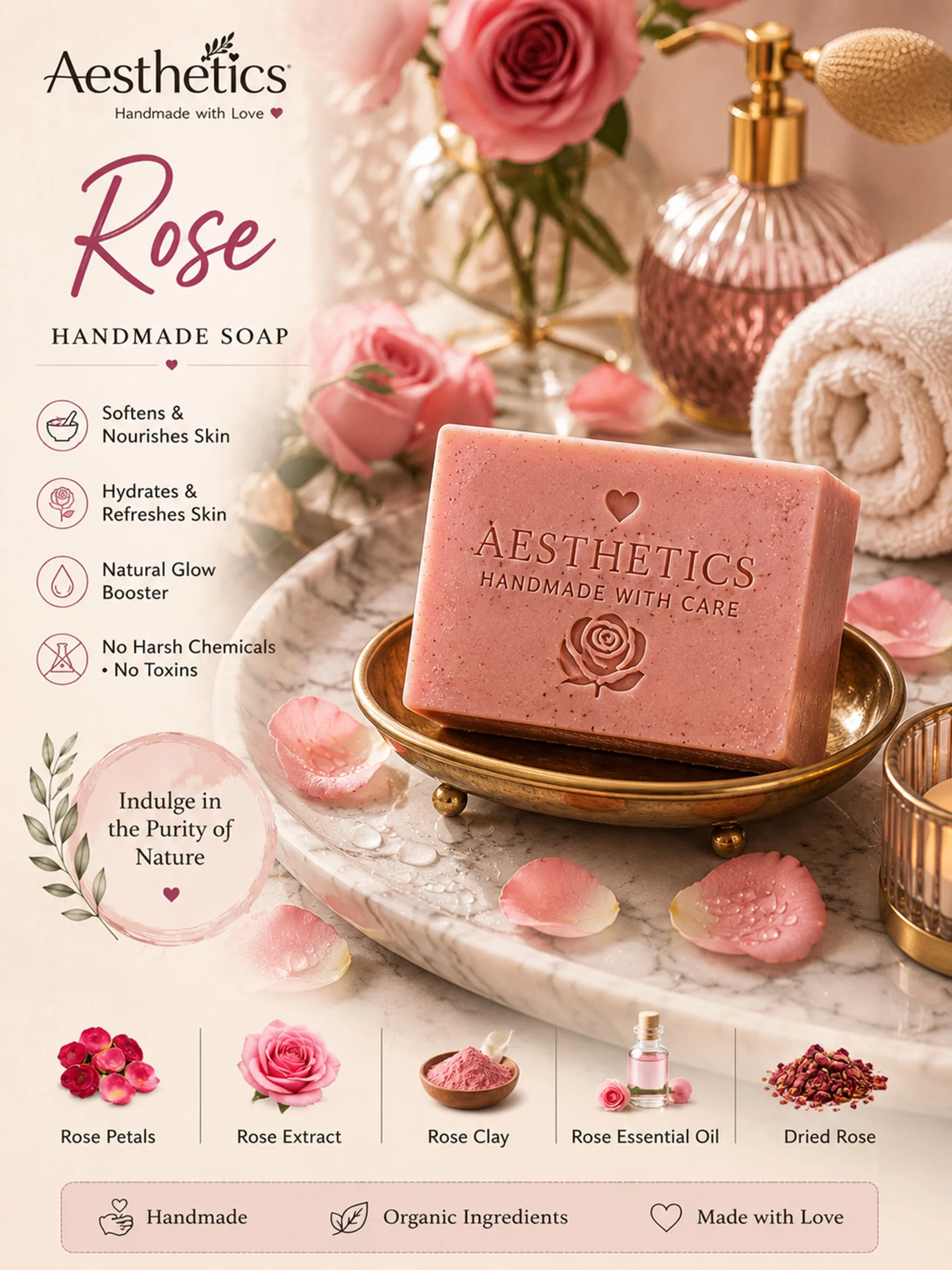 rose rose Rose Soap