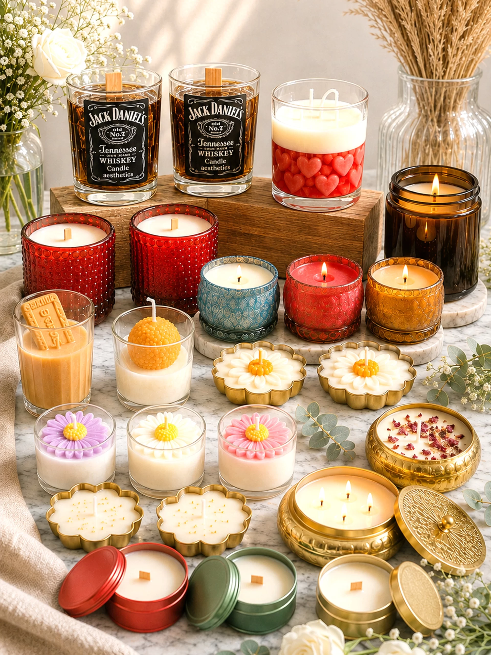 Home 15 Container Candles