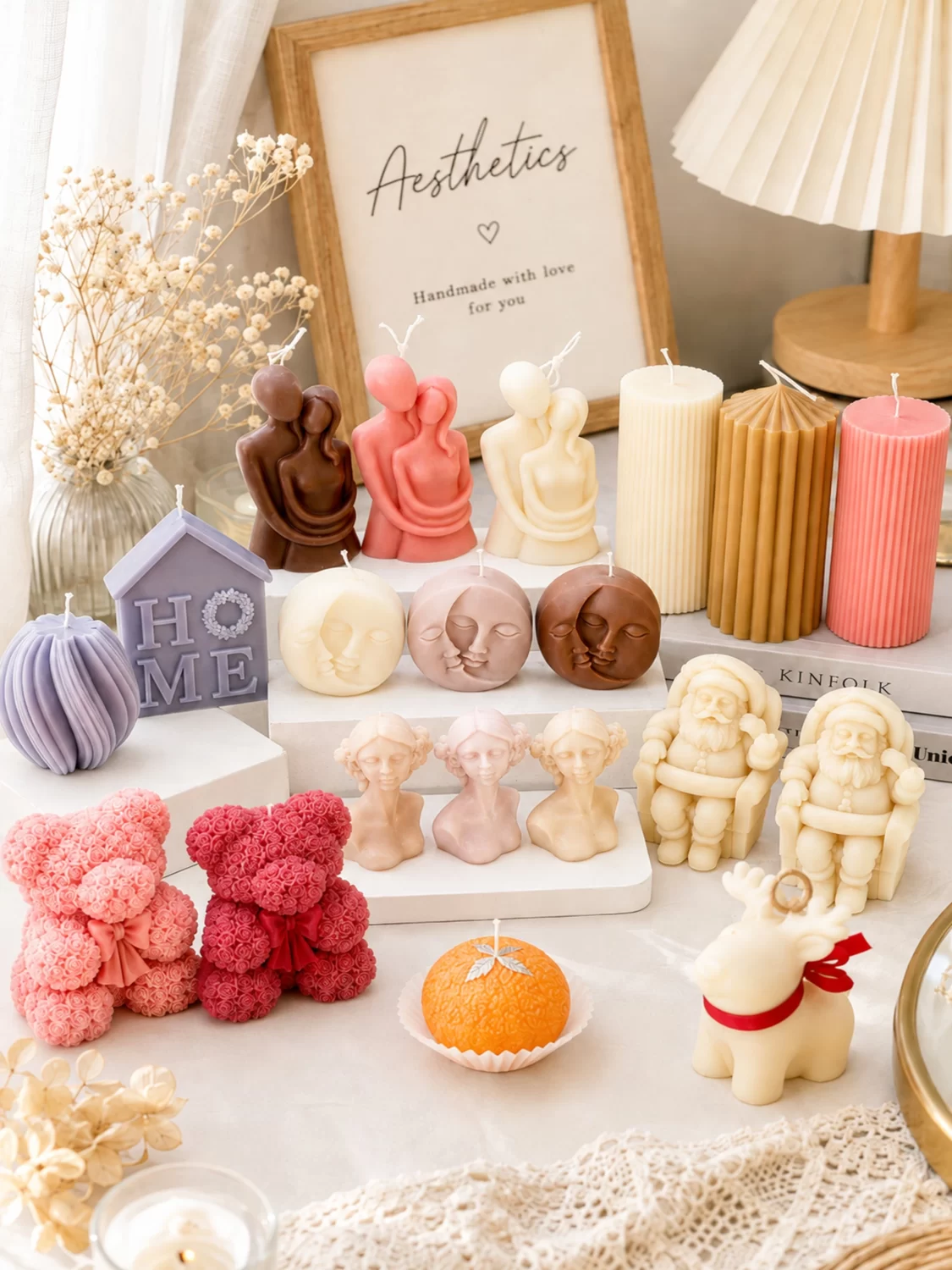 Home 14 Figurine Candles