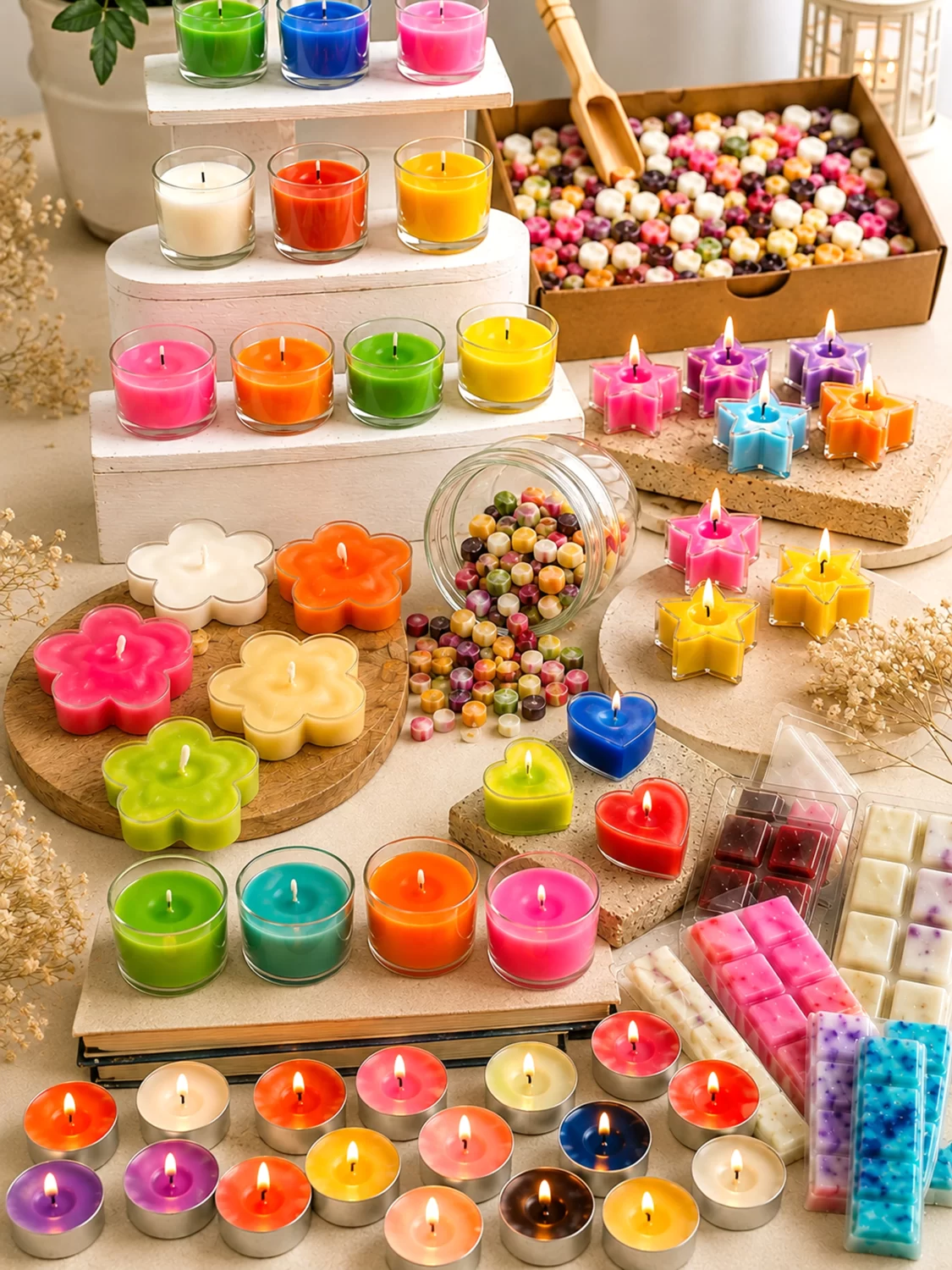 Home 11 Tealights & Votives